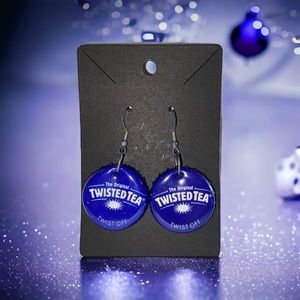 Twisted Tea dangle earrings